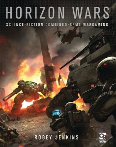 Horizon Wars: Science-Fiction Combined-Arms Wargaming board game cover