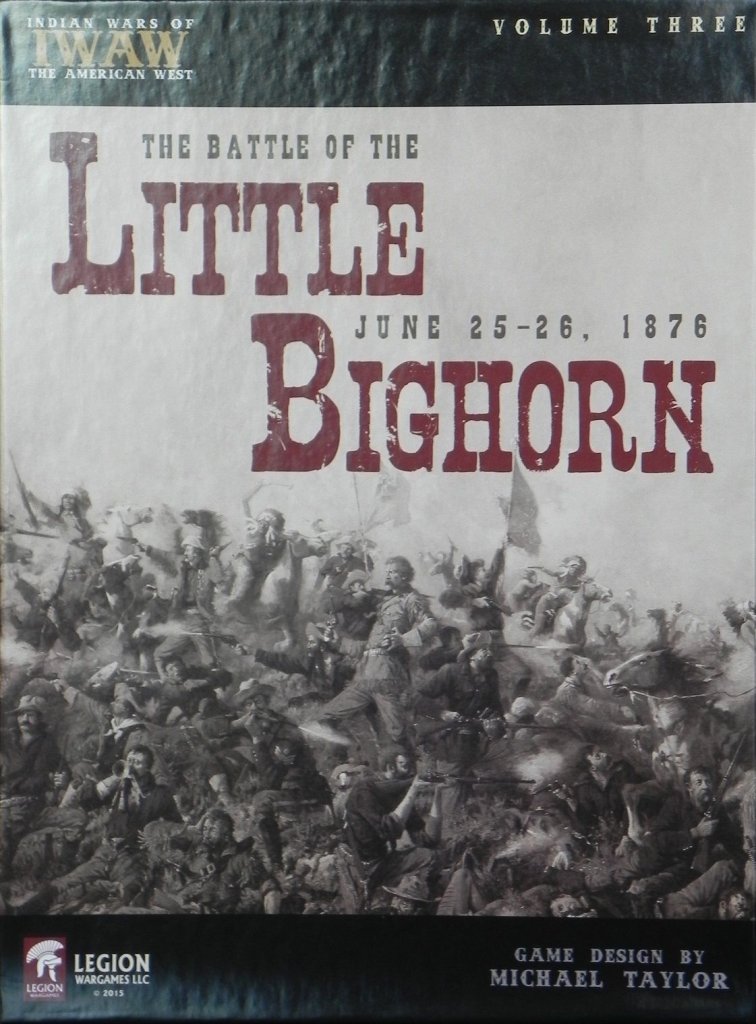 The Battle of the Little Bighorn board game cover