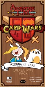 Adventure Time Card Wars: Fionna vs Cake board game cover