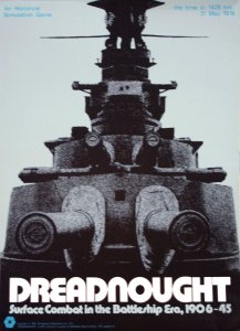 Dreadnought: Surface Combat in the Battleship Era, 1906-45 board game cover