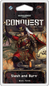 Warhammer 40,000: Conquest – Slash and Burn board game cover