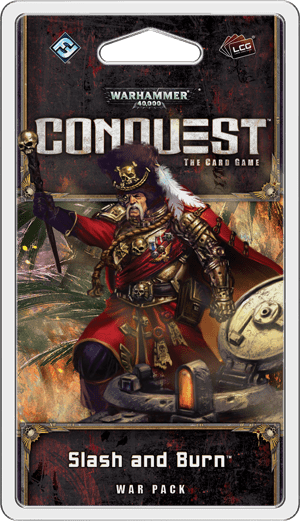 Warhammer 40,000: Conquest – Slash and Burn board game cover