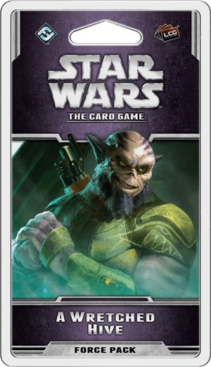 Star Wars: The Card Game – A Wretched Hive board game cover