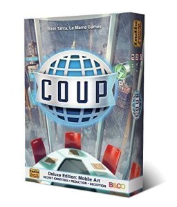 Coup Deluxe: Mobile Edition board game cover