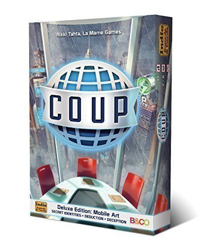Coup Deluxe: Mobile Edition board game cover