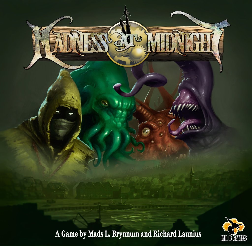 Madness At Midnight board game cover