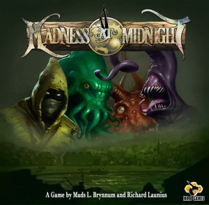 Madness At Midnight board game cover