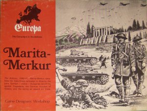 Marita-Merkur: The Campaign in the Balkans, 1940-41 board game cover