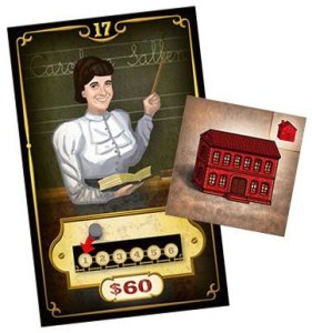Carson City: The Teacher & Town Hall board game cover