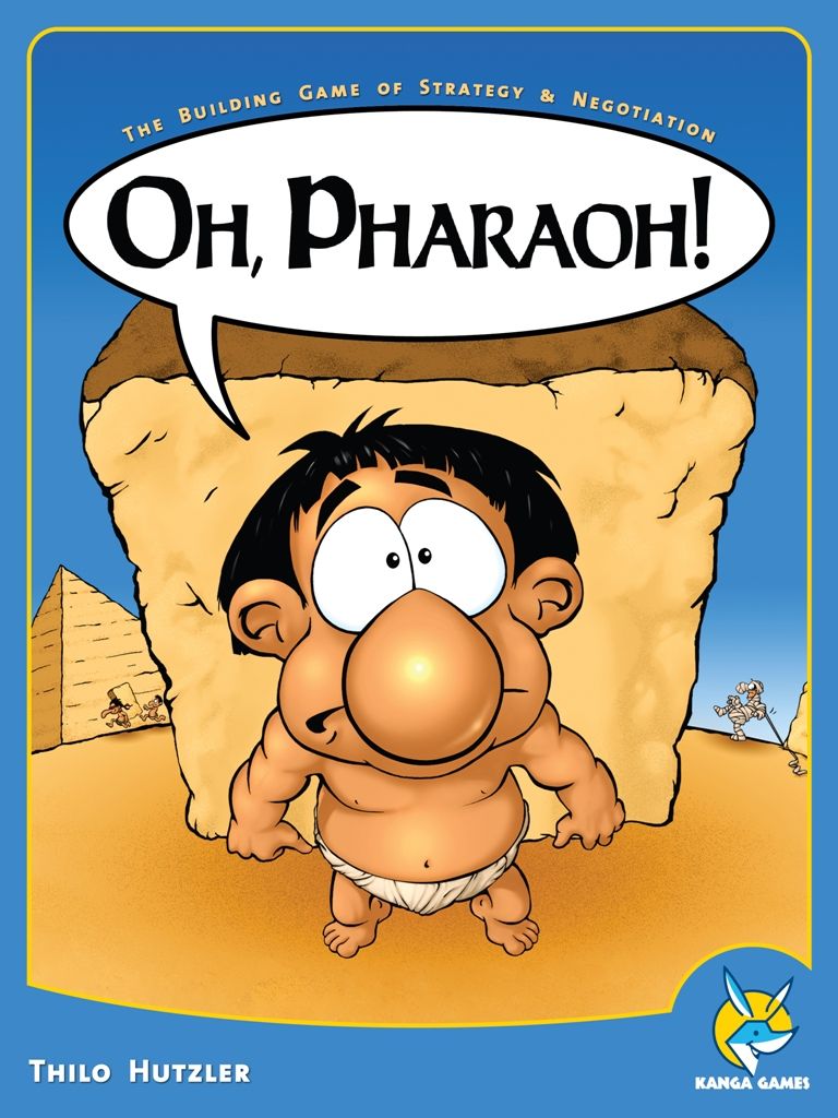 Oh, Pharaoh! board game cover