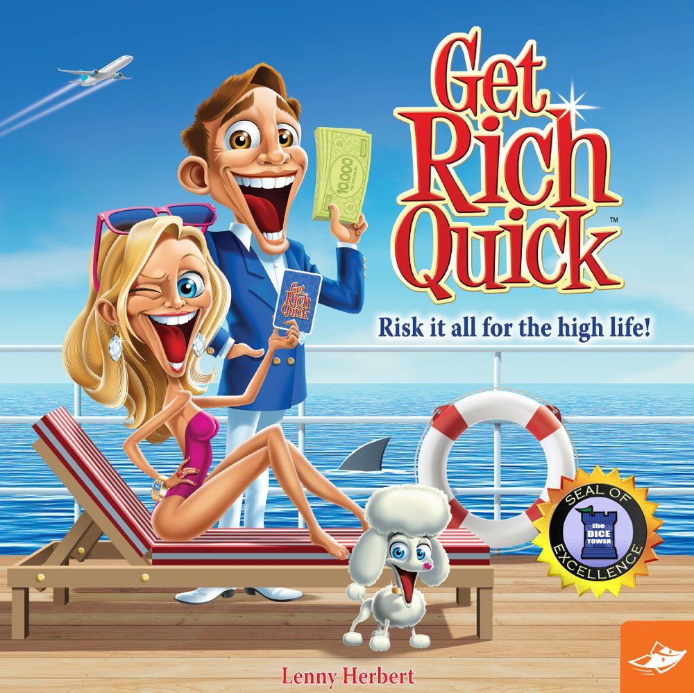 Get Rich Quick board game cover