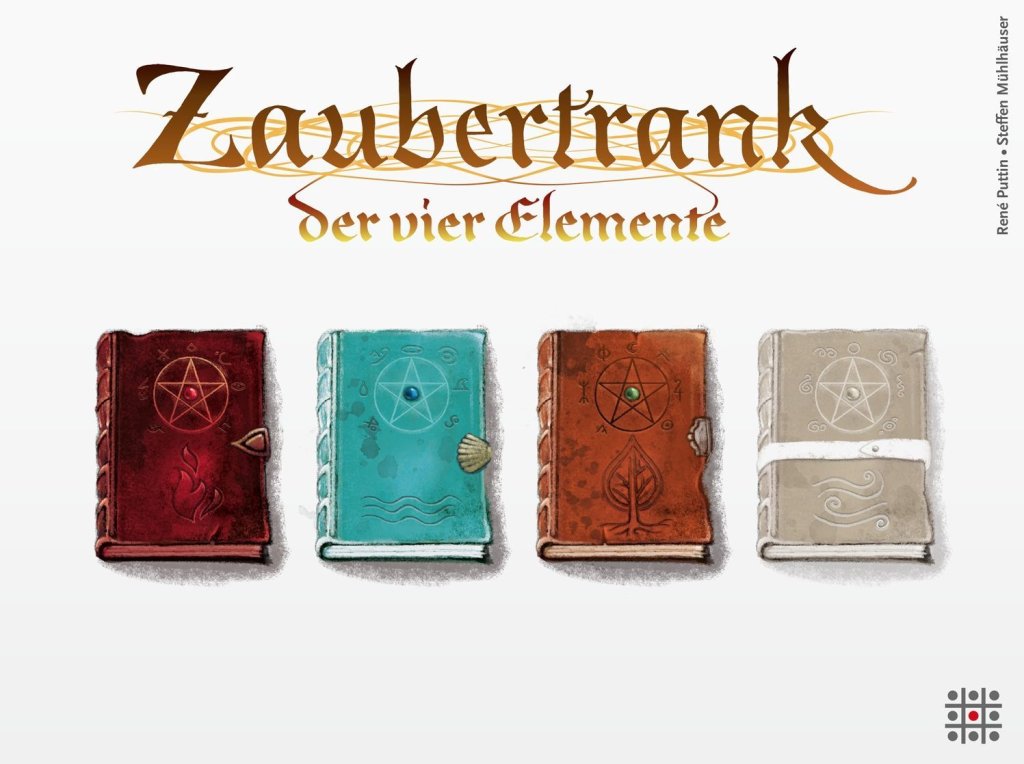 Zaubertrank der vier Elemente board game cover