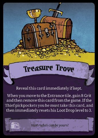 Vast: The Crystal Caverns – Treasure Trove Promo Card board game cover