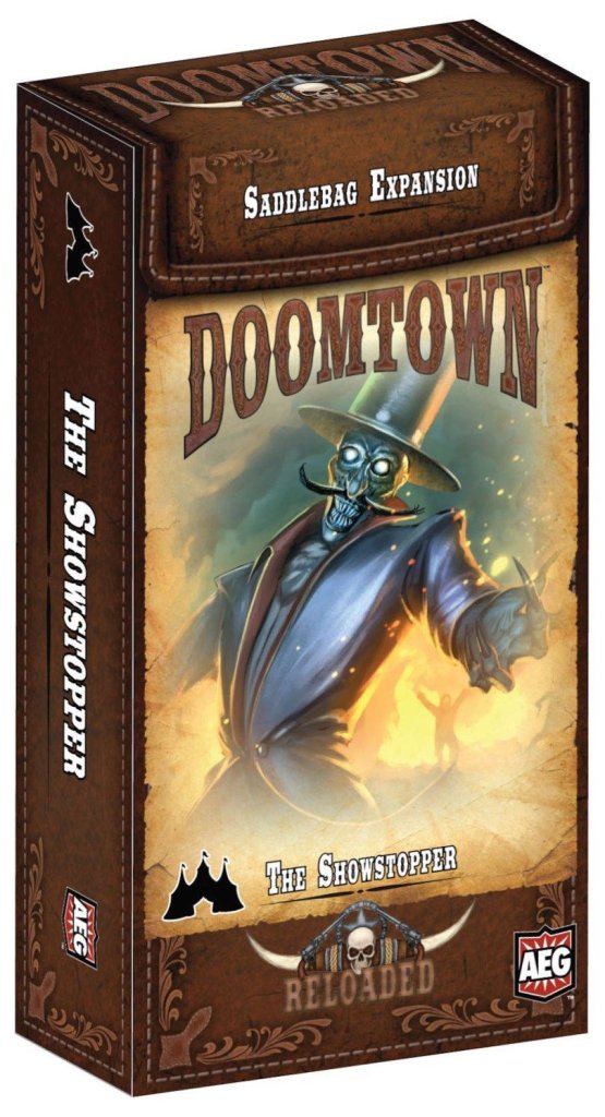 Doomtown: Reloaded – The Showstopper board game cover