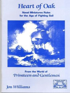 Heart of Oak: Naval Miniatures Rules for the Age of Fighting Sail board game cover