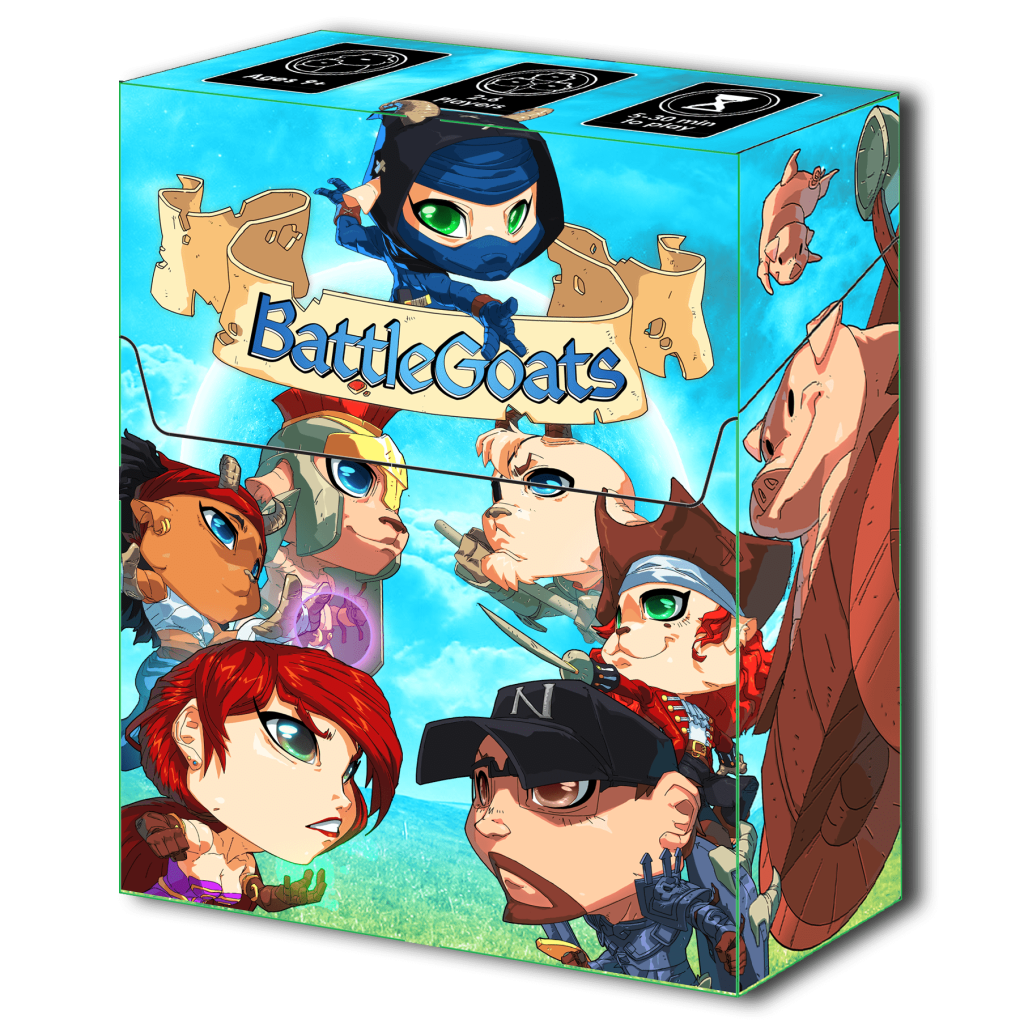 BattleGoats board game cover
