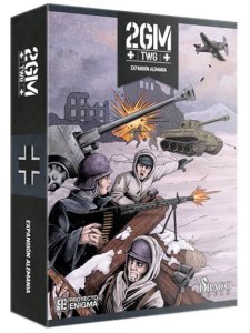 2GM Tactics: German Reinforcements Expansion board game cover