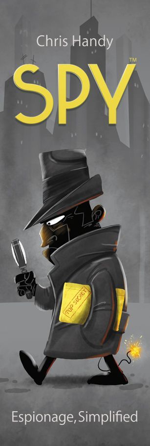 SPY board game cover