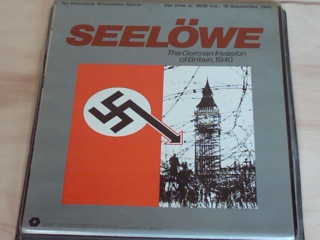 Seelöwe: The German Invasion of Britain, 1940 board game cover