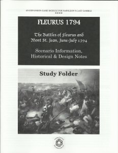 Fleurus 1794: The Battles of Fleurus and Mont St. Jean board game cover