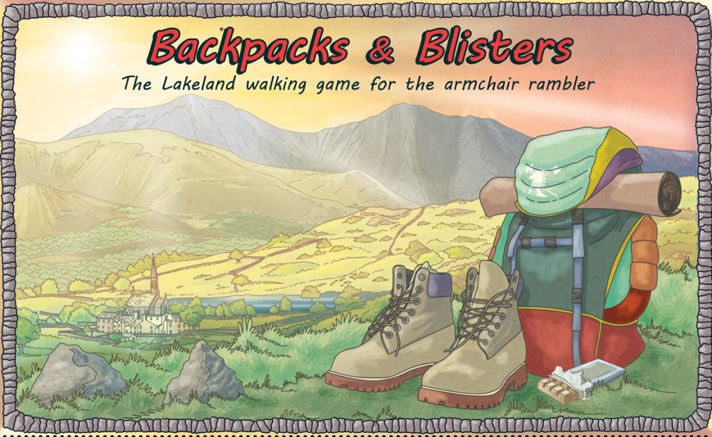 Backpacks & Blisters (Second Edition) board game cover