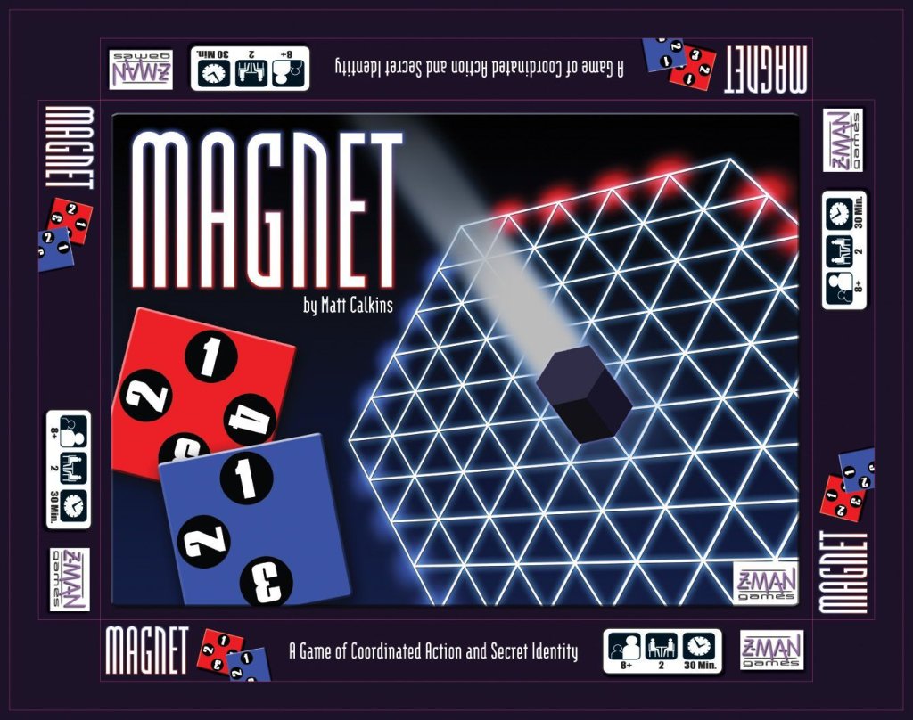 Magnet board game cover