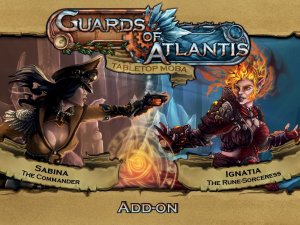 Guards of Atlantis: Sabina & Ignatia Character Pack board game cover