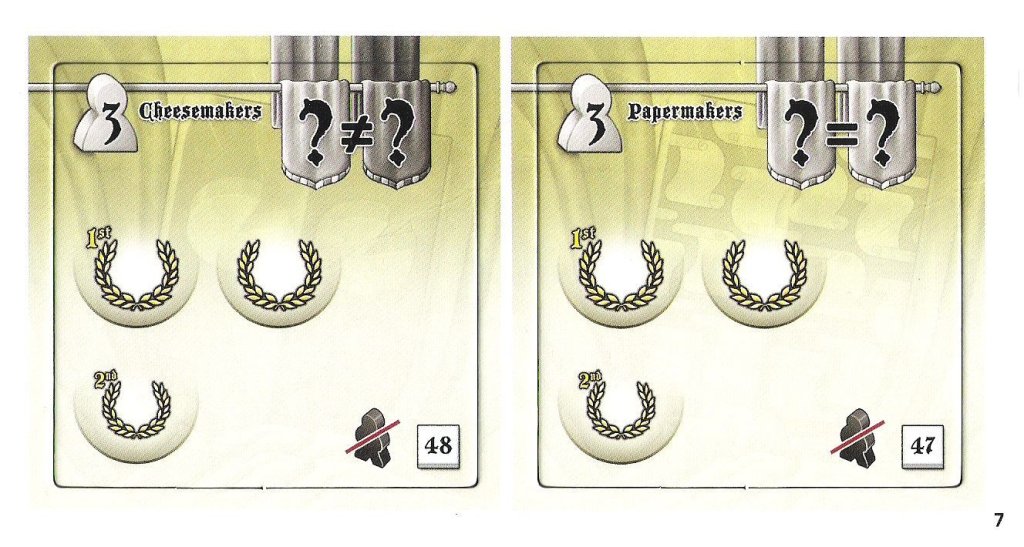 Guilds of London: New Guilds – Cheese- and Papermakers board game cover