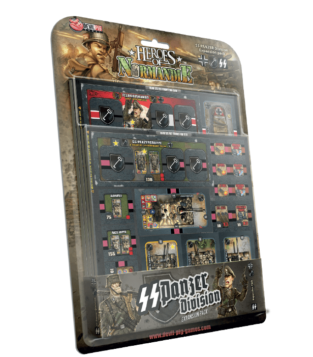 Heroes of Normandie: GE 1st SS Panzer Division board game cover
