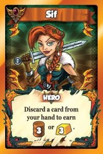 Vikings Gone Wild: Sif Promo Card board game cover