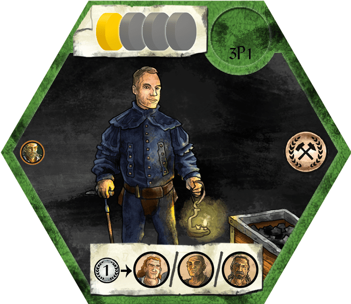 Haspelknecht: The Foreman Promo Tile board game cover