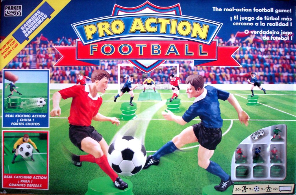 Pro Action Football board game cover