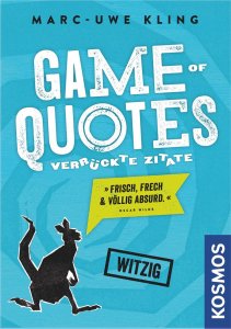 Game of Quotes: Verrückte Zitate board game cover