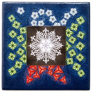 Lanterns: The Harvest Festival – Snowflake Promo Tile board game cover