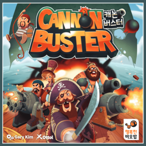 Cannon Buster board game cover