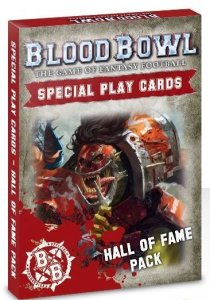 Blood Bowl (2016 Edition): Special Play Cards – Hall of Fame Pack board game cover