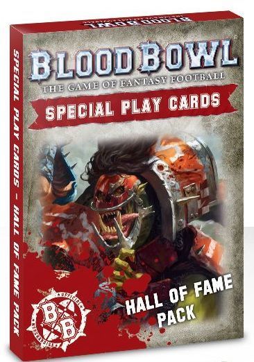 Blood Bowl (2016 Edition): Special Play Cards – Hall of Fame Pack board game cover