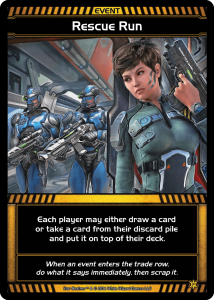 Star Realms: Rescue Run Promo Card board game cover