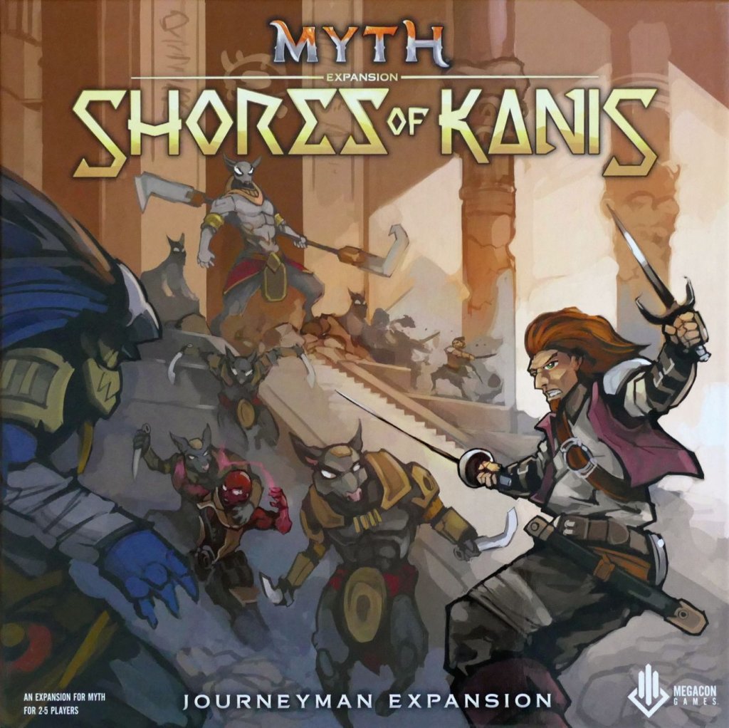 Myth: Shores of Kanis board game cover