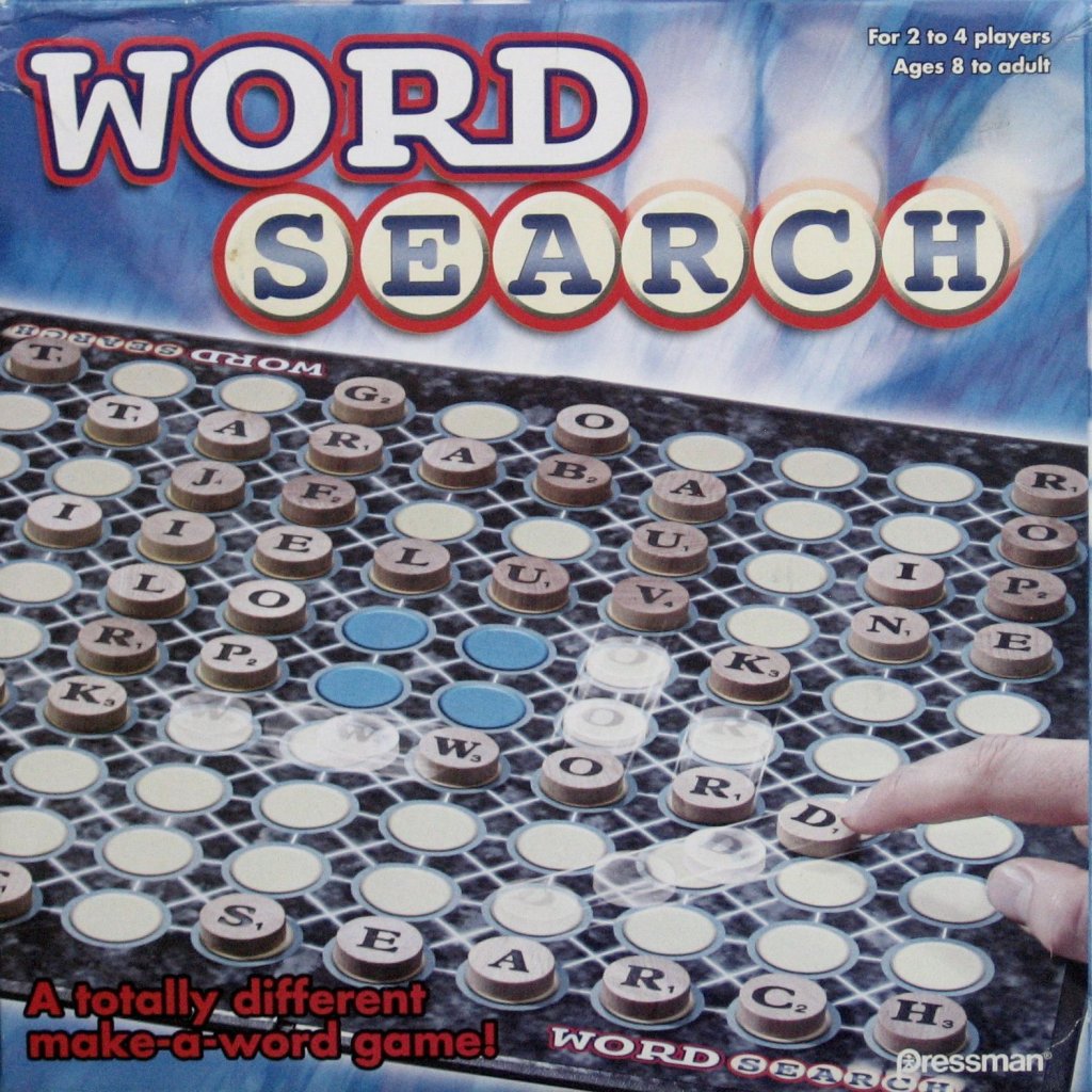 Wordsearch board game cover