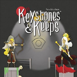 Catacombs & Castles: Keystones & Keeps board game cover