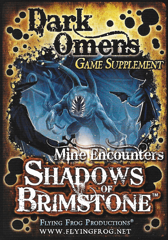 Shadows of Brimstone: Dark Omens Game Supplement board game cover