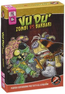 Vudù: Zombi vs Barbari board game cover