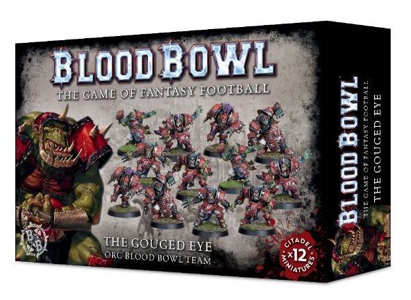 Blood Bowl (2016 Edition): The Gouged Eye – Orc Blood Bowl Team board game cover
