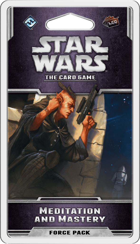 Star Wars: The Card Game – Meditation and Mastery board game cover