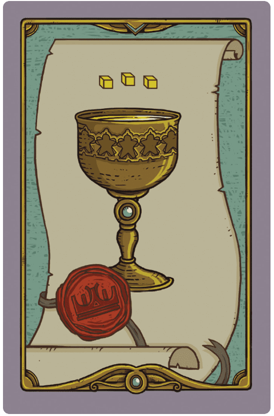 Feudum: Royal Chalice Promotional Card board game cover