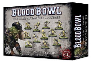 Blood Bowl (2016 Edition): The Scarcrag Snivellers – Goblin Blood Bowl Team board game cover