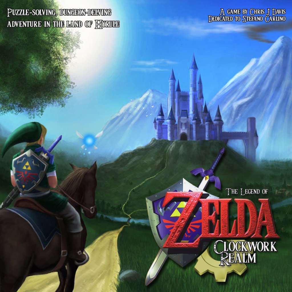 The Legend of Zelda: Clockwork Realm board game cover