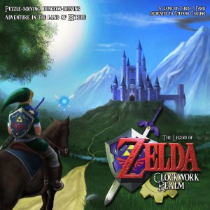 The Legend of Zelda: Clockwork Realm board game cover