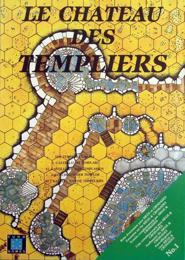 Le Château des Templiers board game cover